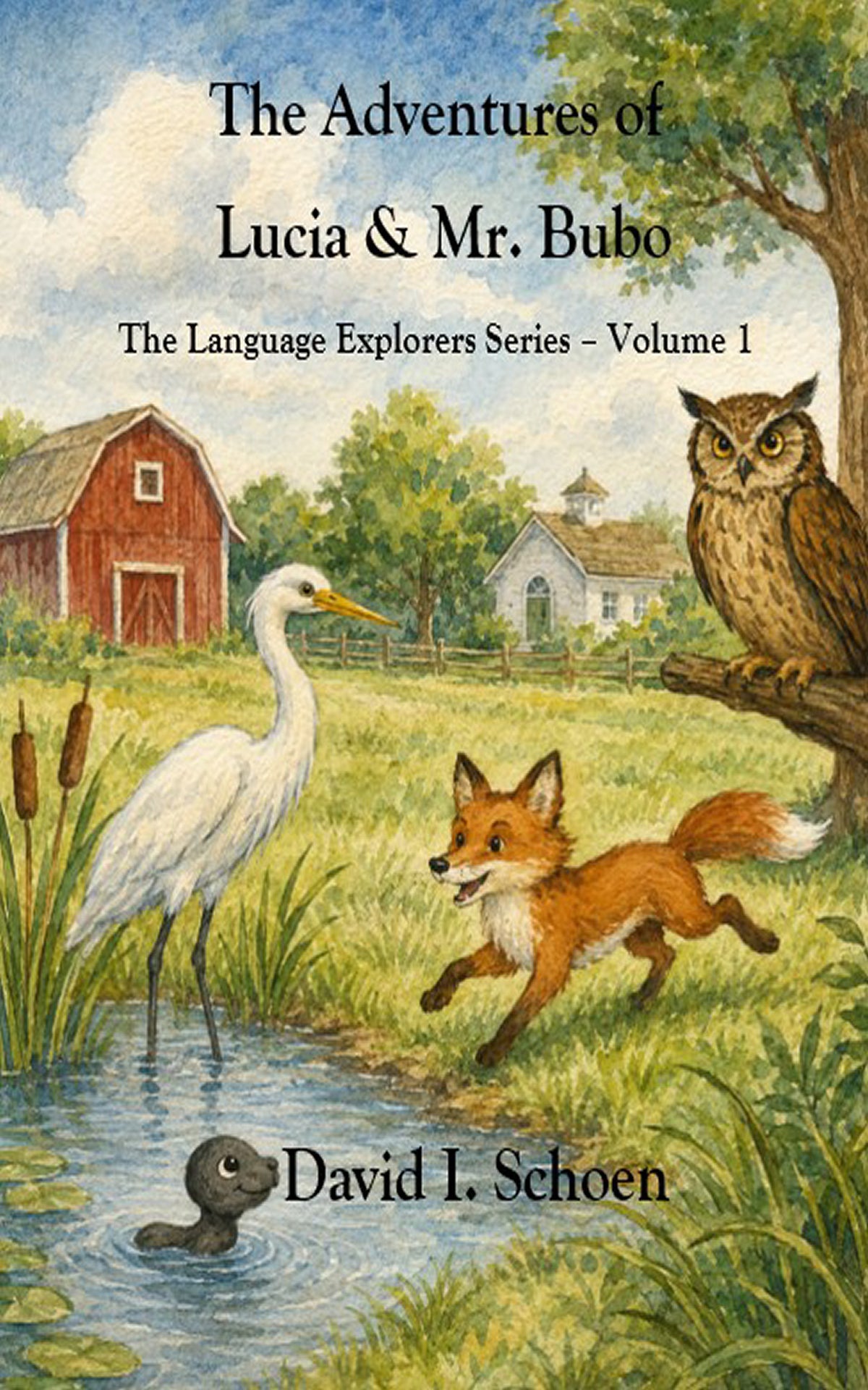 The Adventures of Lucia & Mr. Bubo — Paperback + Audiobook Bundle TLES Volume 1